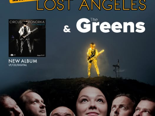 CIRKUS PONORKA - LOS ANGELES & THE GREENS - koncert v Táboře