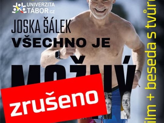 Josef Šálek - VŠECHNO JE MOŽNÝ – film + beseda s tvůrci