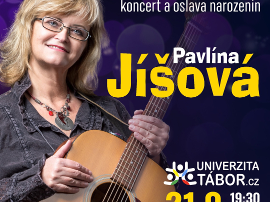 Pavlína Jíšová koncert + narozeniny
