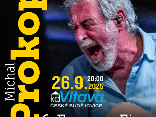 Michal PROKOP - OSTRAKA tour - křest desky ČESKÉ BUDĚJOVICE