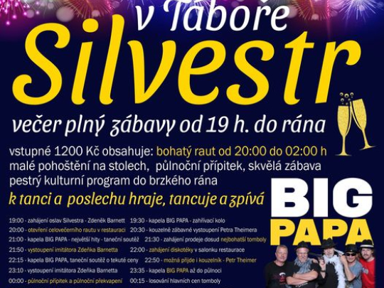 Silvestr plný zábavy - Tábor