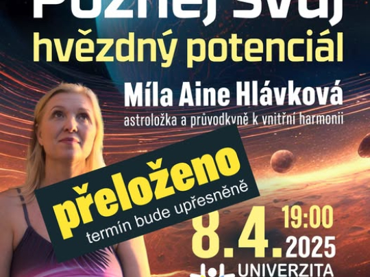 Poznej svůj hvězdný potenciál s Mílou Aine Hlávkovou!