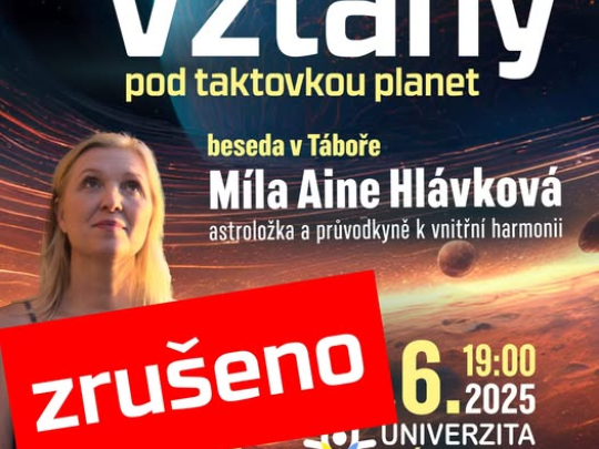 Míla Aine Hlávková: VZTAHY pod taktovkou planet